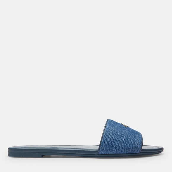 New💙Coach Denim Blue Slide Sandal - Picture 3 of 6